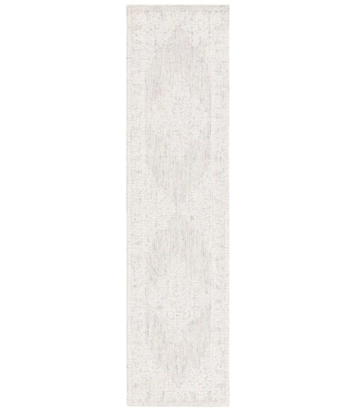 Safavieh Ebony Light Grey / Ivory EBN113 2 ft. 3 in. X 9 ft. Runner Rug