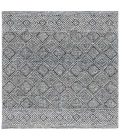 Safavieh Ebony Silver / Black EBN204 6 ft. X 6 ft. Square Rug
