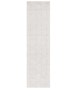 Safavieh Ebony Light Grey / Ivory EBN355 2 ft. 3 in. X 9 ft. Runner Rug