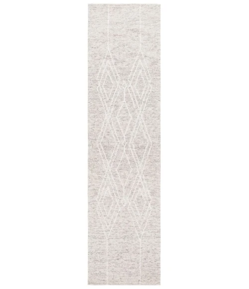 Safavieh Ebony Grey / Ivory EBN357 2 ft. 3 in. X 9 ft. Runner Rug