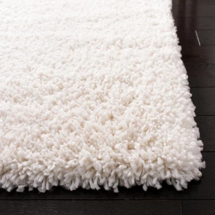 Safavieh Fontana Shag  Ivory FNT800 2 ft. 3 in. X 10 ft. Runner Rug