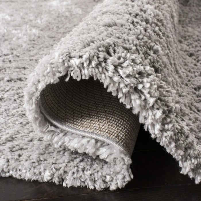 Safavieh Fontana Shag  Grey FNT800 6 ft. 7 in. X 9 ft. Rectangle Rug