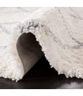 Safavieh Fontana Shag  Cream / Grey FNT815 2 ft. 3 in. X 12 ft. Runner Rug
