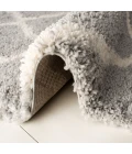 Safavieh Fontana Shag  Grey / Cream FNT821 8 ft. X 10 ft. Rectangle Rug