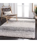Safavieh Fontana Shag  Ivory / Grey FNT852 3 ft. X 3 ft. Square Rug