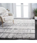 Safavieh Fontana Shag  Ivory / Grey FNT855 10 ft. X 14 ft. Rectangle Rug