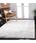 Safavieh Fontana Shag  Ivory / Grey FNT881 8 ft. X 10 ft. Rectangle Rug
