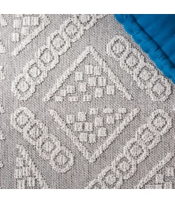 Safavieh Global Grey / Ivory GLB202 6 ft. 7 in. X 6 ft. 7 in. Square Rug