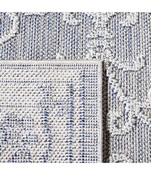 Safavieh Global Blue / Grey GLB204 9 ft. X 12 ft. Rectangle Rug