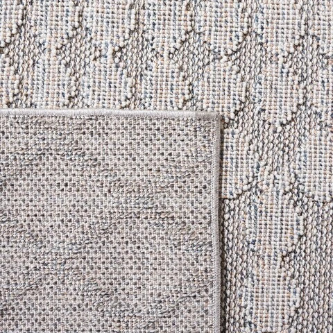 Safavieh Global Grey / Ivory GLB206 6 ft. 7 in. X 6 ft. 7 in. Square Rug