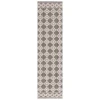 Safavieh Global Beige / Dark Beig GLB208 2 ft. 2 in. X 8 ft. Runner Rug