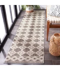 Safavieh Global Beige / Dark Beig GLB208 2 ft. 2 in. X 8 ft. Runner Rug