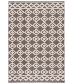 Safavieh Global Beige / Dark Beig GLB208 9 ft. X 12 ft. Rectangle Rug