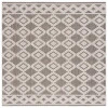 Safavieh Global Beige / Dark Beig GLB208 6 ft. 7 in. X 6 ft. 7 in. Square Rug