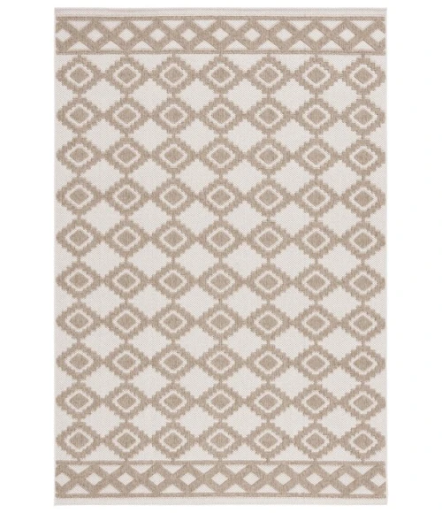 Safavieh Global Beige / Brown GLB208 9 ft. X 12 ft. Rectangle Rug