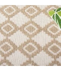 Safavieh Global Beige / Brown GLB208 9 ft. X 12 ft. Rectangle Rug