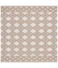 Safavieh Global Beige / Brown GLB208 6 ft. 7 in. X 6 ft. 7 in. Square Rug