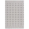 Safavieh Global Grey / Ivory GLB208 9 ft. X 12 ft. Rectangle Rug