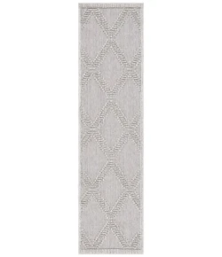 Safavieh Global Grey / Light Grey GLB226 2 ft. 2 in. X 12 ft. Runner Rug