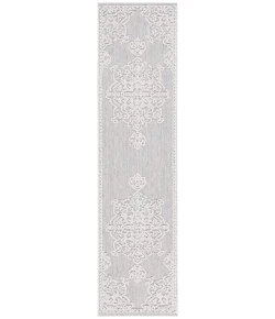 Safavieh Global Grey / Ivory GLB228 2 ft. 2 in. X 8 ft. Runner Rug