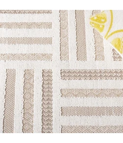 Safavieh Global Ivory / Beige GLB418 6 ft. 7 in. X 6 ft. 7 in. Round Rug
