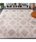 Safavieh Global Beige / Ivory GLB420 5 ft. 3 in. X 7 ft. 6 in. Rectangle Rug