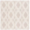 Safavieh Global Beige / Ivory GLB420 6 ft. 7 in. X 6 ft. 7 in. Square Rug