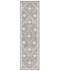 Safavieh Global Dark Grey / Ivory GLB868 2 ft. 2 in. X 8 ft. Runner Rug