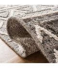 Safavieh Global Grey / Ivory GLB874 6 ft. 7 in. X 6 ft. 7 in. Round Rug