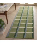 Safavieh Genre Green / Beige GRE101 2 ft. 3 in. X 8 ft. Runner Rug