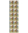 Safavieh Genre Beige / Green GRE103 2 ft. 3 in. X 8 ft. Runner Rug