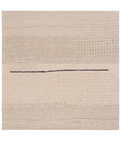 Safavieh Genre Beige / Grey GRE202 6 ft. X 6 ft. Square Rug
