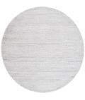 Safavieh Hanna Grey Ivory / Dark Grey HAN108 6 ft. 7 in. X 6 ft. 7 in. Round Rug