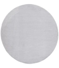 Safavieh Hanna Grey / Ivory HAN110 6 ft. 7 in. X 6 ft. 7 in. Round Rug
