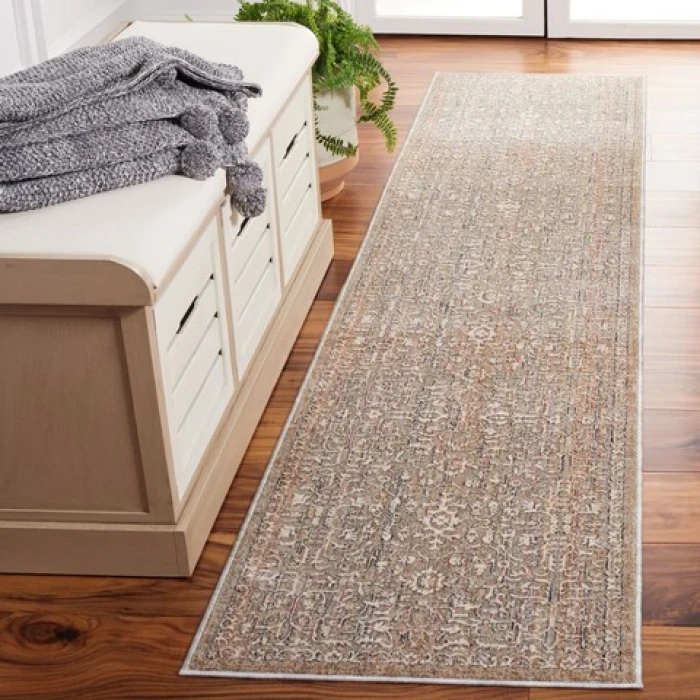 Safavieh Harlow Sage / Ivory HAR100 2 ft. X 8 ft. Runner Rug
