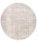 Safavieh Harlow Ivory Grey / Rust HAR101 6 ft. 3 in. X 6 ft. 3 in. Round Rug
