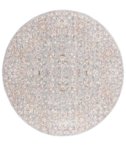 Safavieh Harlow Ivory Grey / Sage HAR102 6 ft. 3 in. X 6 ft. 3 in. Round Rug