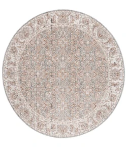 Safavieh Harlow Ivory Grey / Sage HAR103 6 ft. 3 in. X 6 ft. 3 in. Round Rug