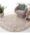 Safavieh Harlow Ivory Grey / Sage HAR103 6 ft. 3 in. X 6 ft. 3 in. Round Rug