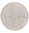 Safavieh Harlow Ivory Grey / Sage HAR104 6 ft. 3 in. X 6 ft. 3 in. Round Rug