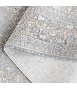 Safavieh Harlow Ivory / Blue Grey HAR108 6 ft. 3 in. X 6 ft. 3 in. Round Rug