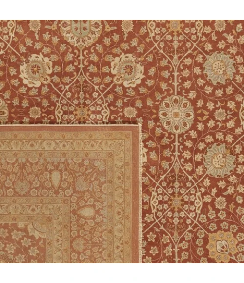 Safavieh Haj Jalili Rust / Rust HJ1315 6 ft. X 9 ft. Rectangle Rug