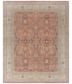 Safavieh Haj Jalili Rust / Gold HJ1317 9 ft. X 12 ft. Rectangle Rug