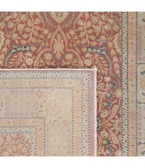 Safavieh Haj Jalili Rust / Gold HJ1317 9 ft. X 12 ft. Rectangle Rug