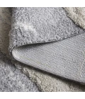 Safavieh Hi-Lo Shag Grey / Light Beige HLS204 6 ft. 7 in. X 6 ft. 7 in. Square Rug