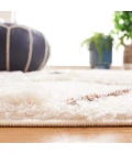 Safavieh Hi-Lo Shag Light Beige / Beige HLS210 4 ft. X 6 ft. Rectangle Rug