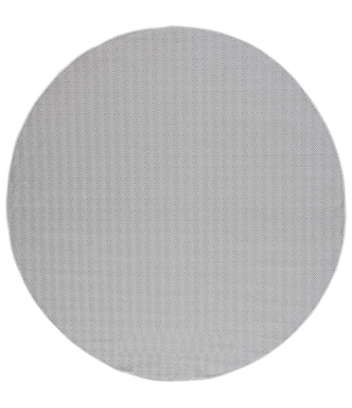 Safavieh Hampton Grey HTN230 6 ft. 5 in. X 6 ft. 5 in. Round Rug