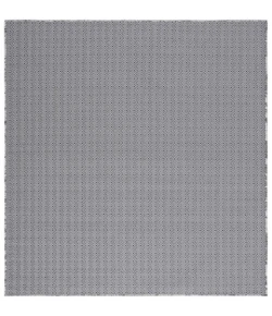 Safavieh Hampton Grey / Black HTN230 6 ft. 5 in. X 6 ft. 5 in. Square Rug