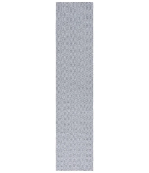 Safavieh Hampton Grey / Blue HTN230 2 ft. X 9 ft. Runner Rug