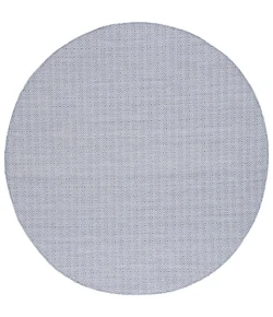Safavieh Hampton Navy / Ivory HTN230 6 ft. 5 in. X 6 ft. 5 in. Round Rug